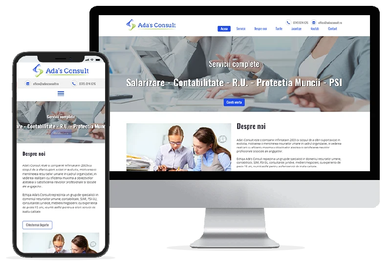 Adas Consult realizare layout site